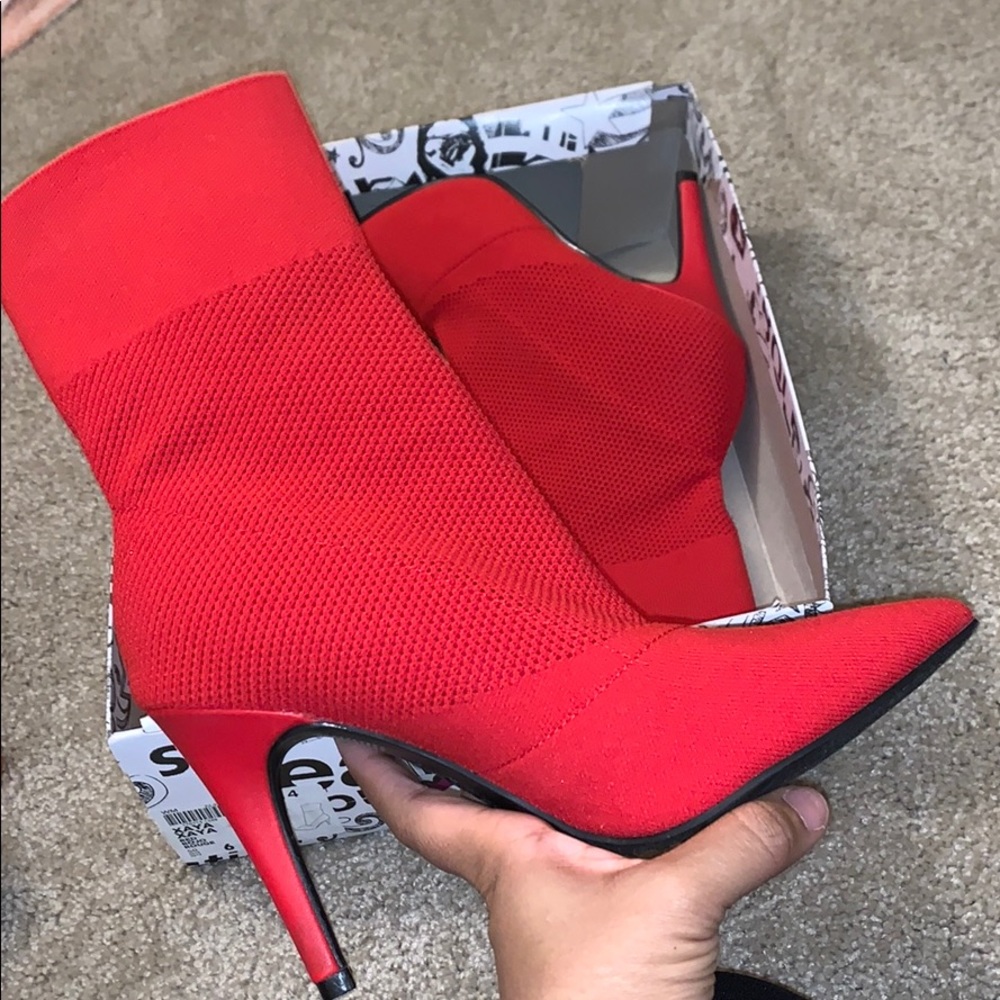 Sock Heel Booties💋👠
